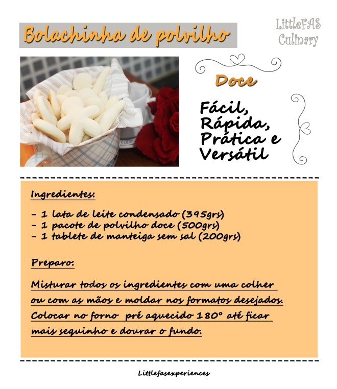 bolachinhas Littlefas Experiences