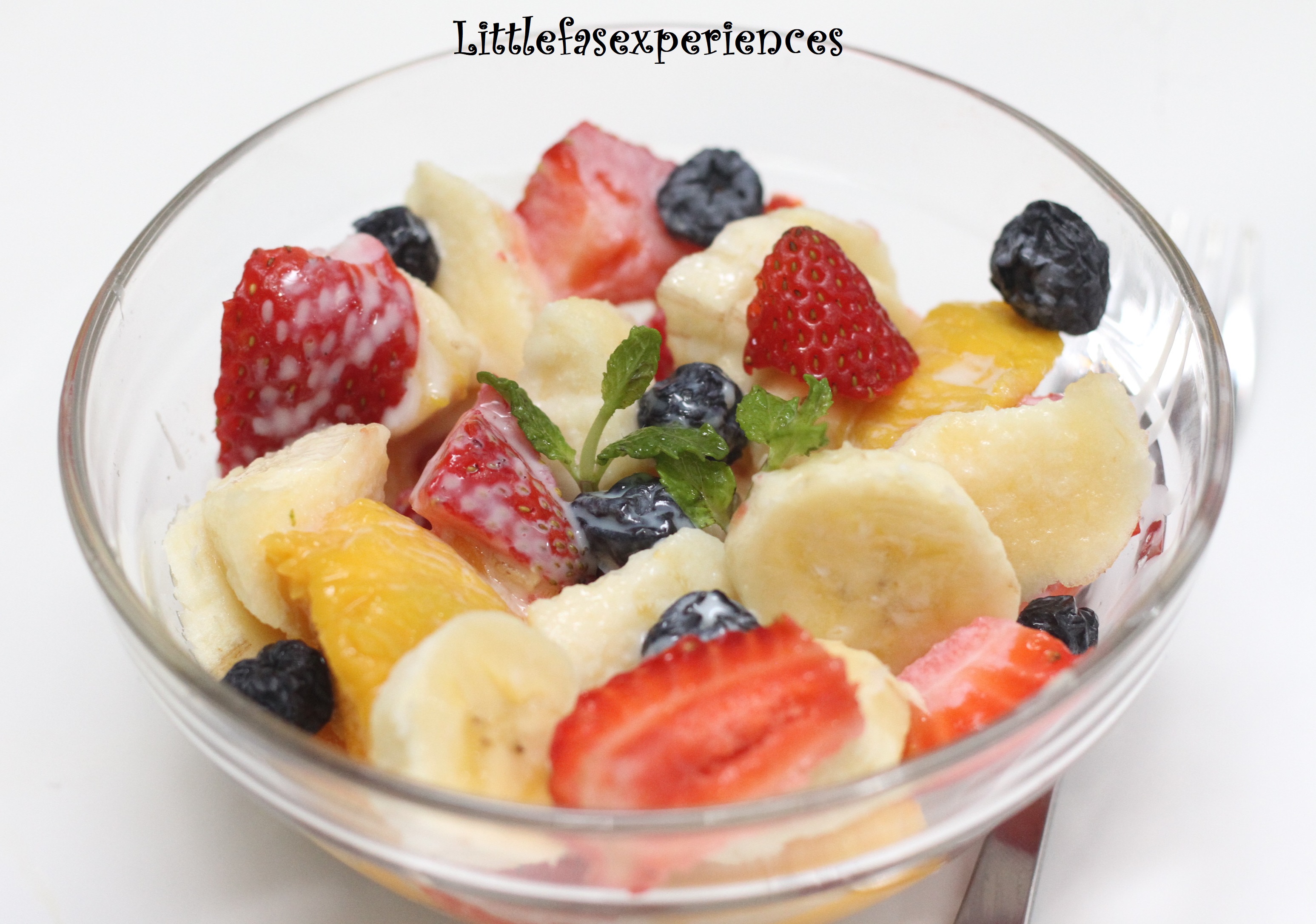 Salada de frutas Littlefasexperiences